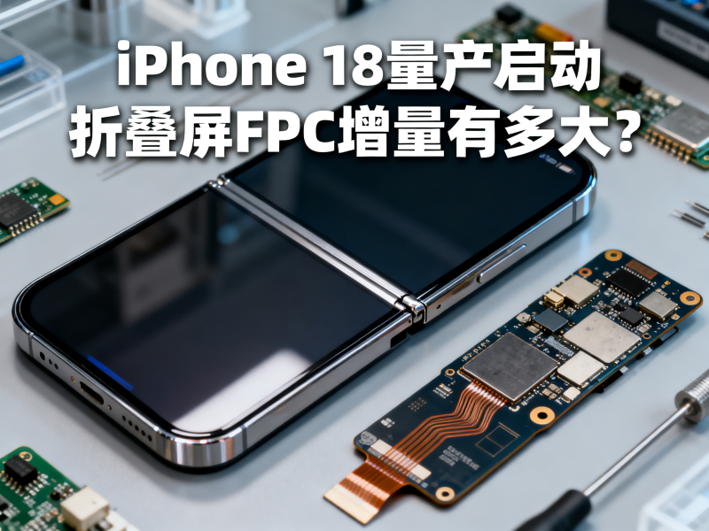iPhone 18量产启动：折叠屏FPC增量有多大？