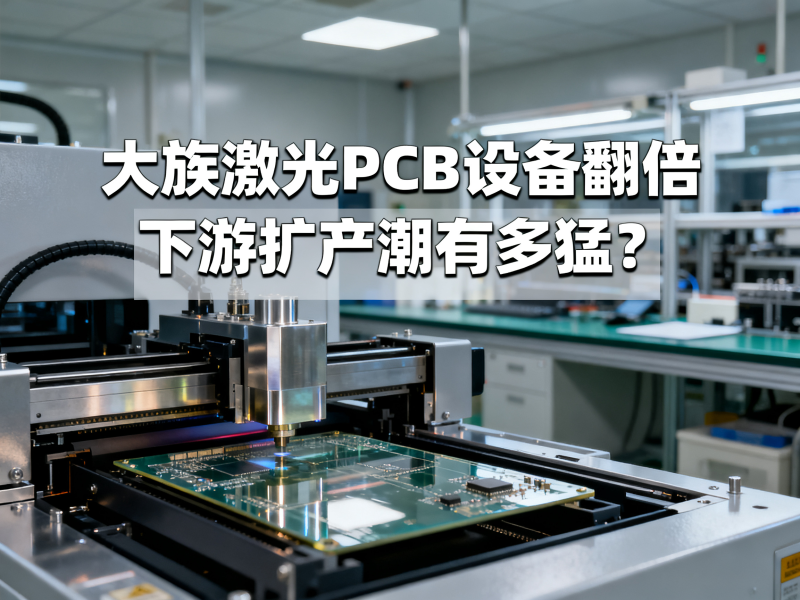 大族激光PCB设备翻倍：下游扩产潮有多猛？
