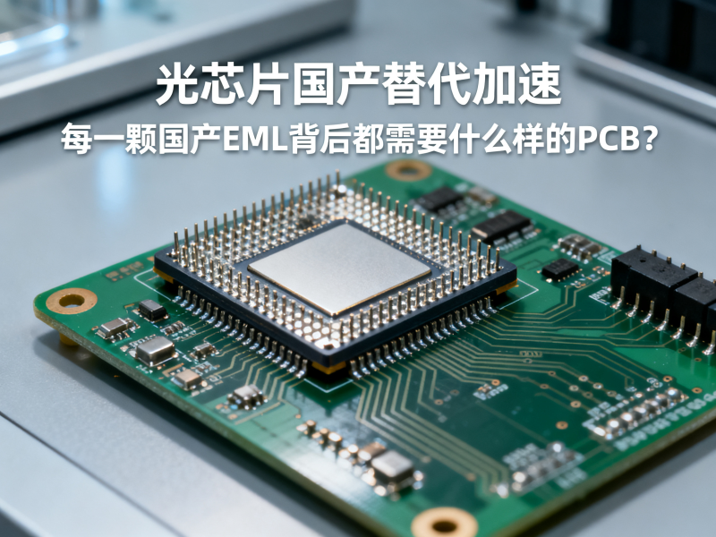 光芯片国产替代加速：每一颗国产EML背后都需要什么样的PCB？