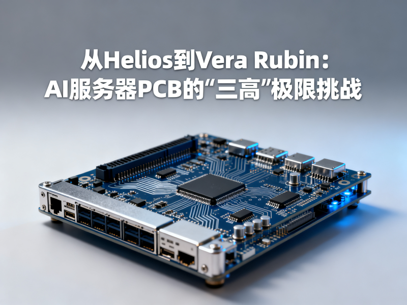 从Helios到Vera Rubin：AI服务器PCB的
