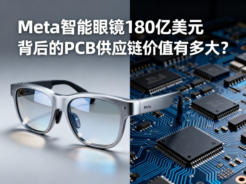 Meta智能眼镜180亿美元：背后的PCB供应链价值有多大？