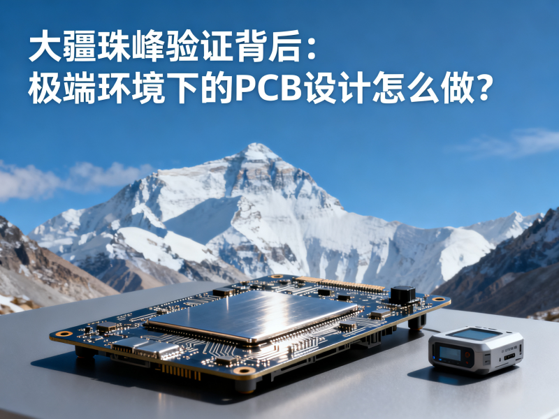 大疆珠峰验证背后：极端环境下的PCB设计怎么做？