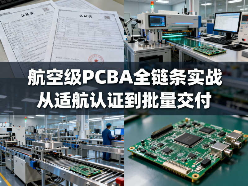 沃兰特1900架eVTOL、475亿订单——航空级PCBA从适航认证到批量交付的全链条实战