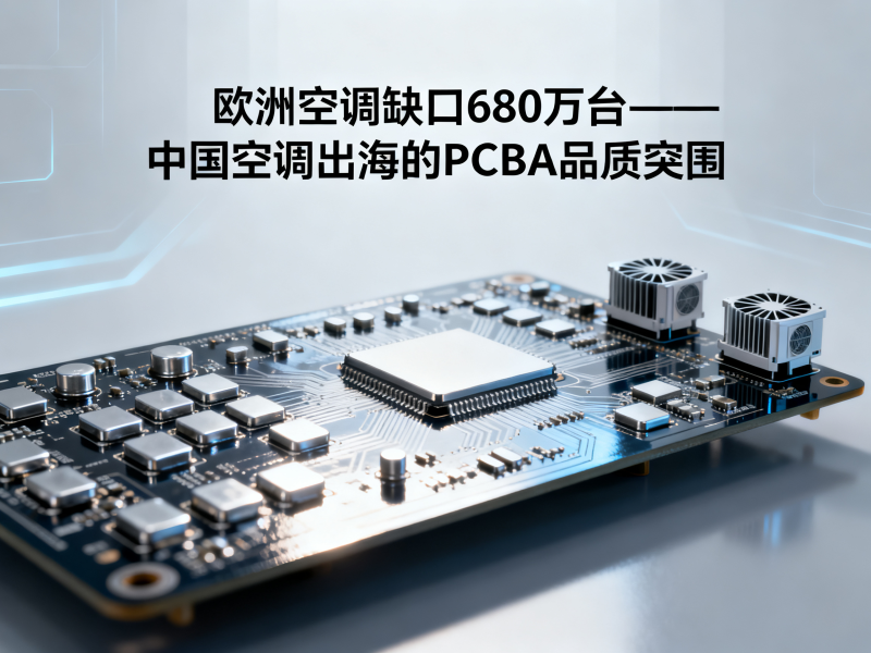 欧洲空调缺口680万台——中国空调出海的PCBA品质突围