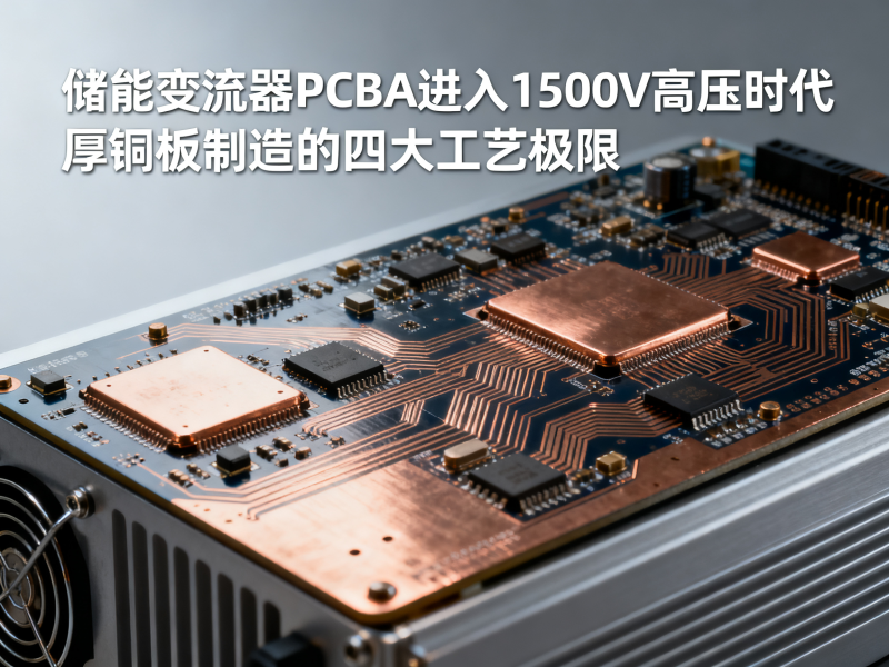 储能变流器PCBA进入1500V高压时代——厚铜板制造的四大工艺极限
