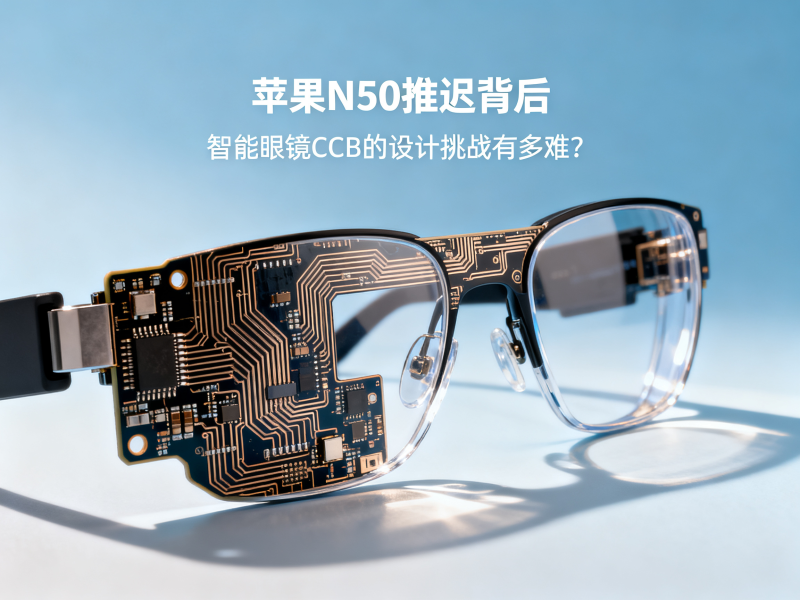 苹果N50推迟背后：智能眼镜PCB的设计挑战有多难？