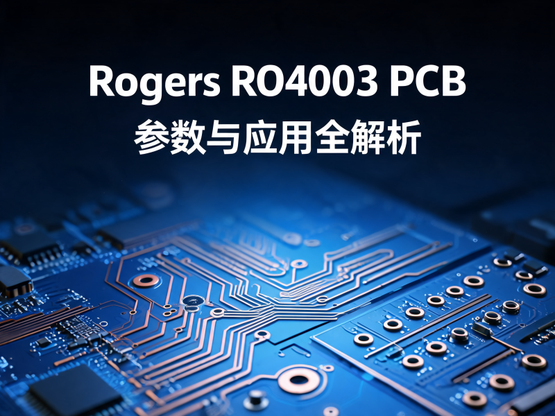 Rogers RO4003 PCB 参数与应用全解析：高频电路板材料特性及选型指南