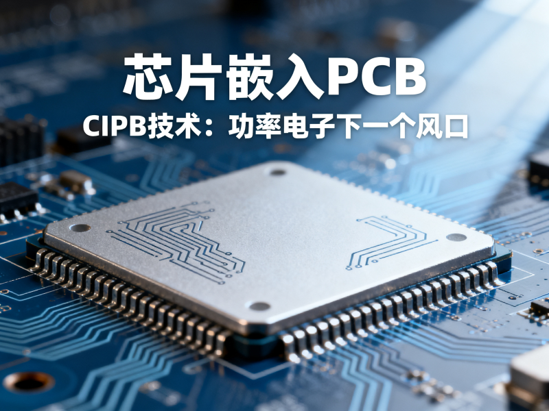 芯片嵌入PCB：CIPB技术为什么是功率电子的下一个风口？