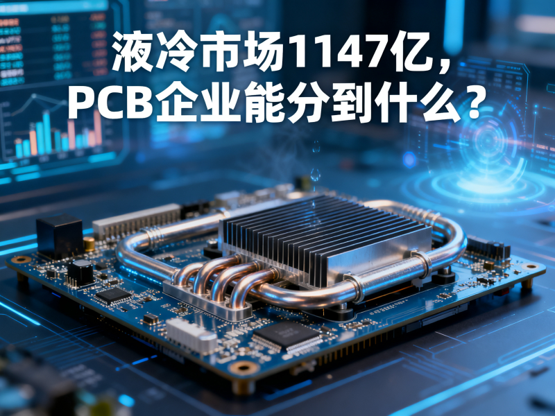 液冷市场1147亿，PCB企业能分到什么？