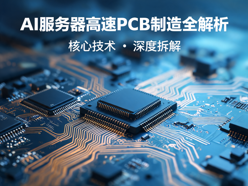 AI 服务器高速 PCB 制造要求全解析：技术难点、材料选型与供应商评估