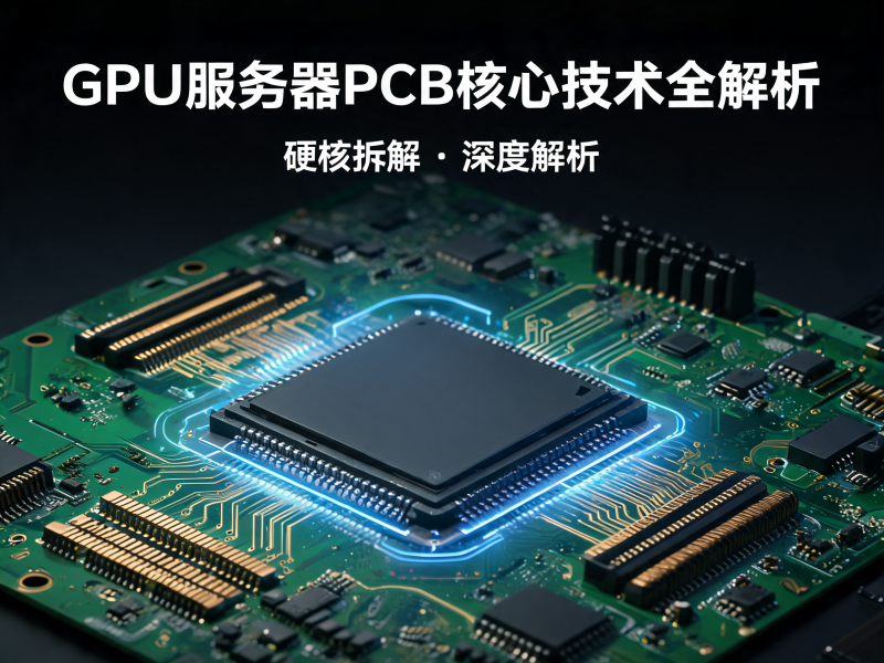 GPU 服务器 PCB 核心技术要求全解析：高速材料、高多层设计与制造工艺深度解读