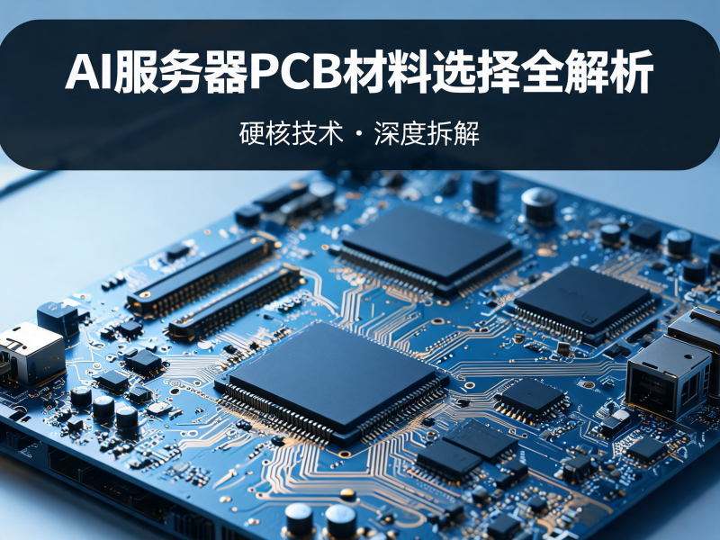 AI 服务器 PCB 材料选择全解析：从 M6 到 M8，如何匹配高速算力需求？