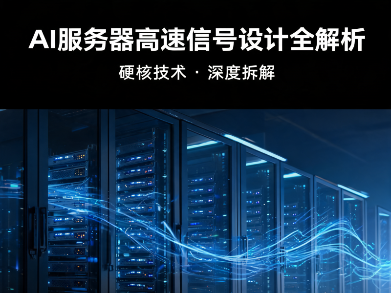AI 服务器高速信号设计全解析：高多层 PCB 材料选型与制造工艺挑战