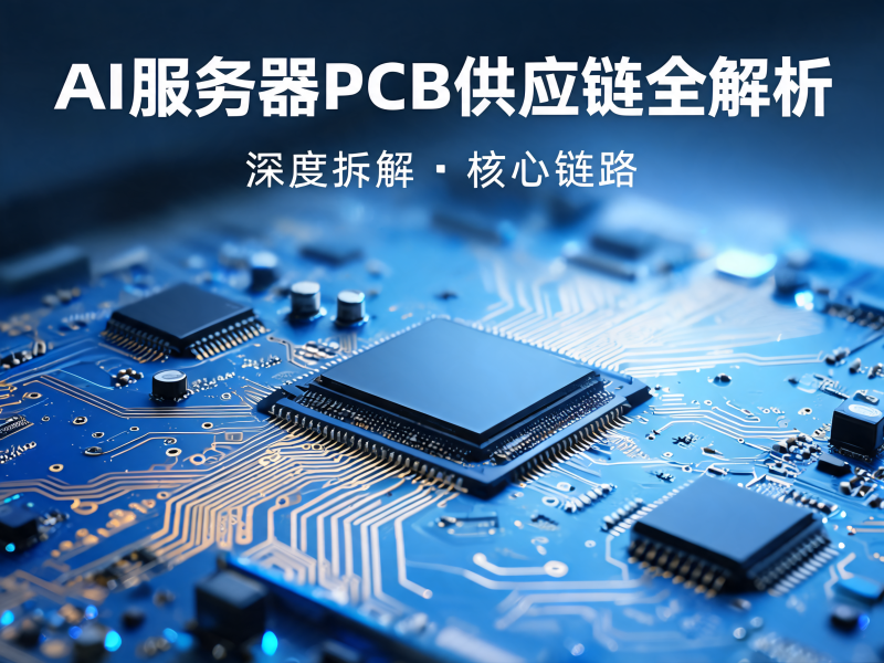 AI 服务器 PCB 供应链全解析：高端 PCB 制造格局与供应商选择指南