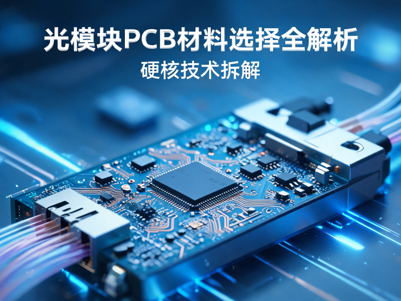 光模块 PCB 材料选择全解析：从 10G 到 800G 的高速层压板应用指南