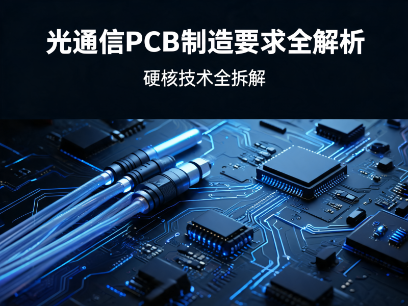 光通信 PCB 制造要求全解析：高速高频材料与工艺深度剖析