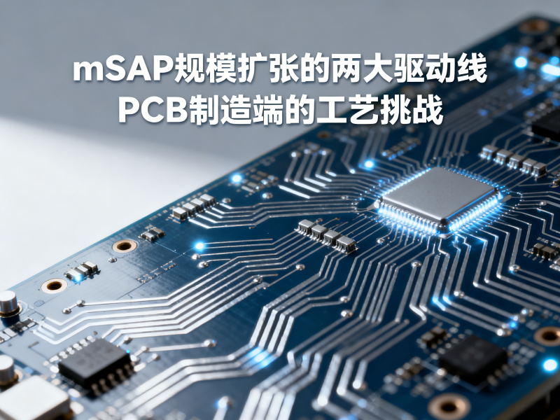 国金证券研报揭示mSAP规模扩张的两大驱动线与PCB制造端的工艺挑战