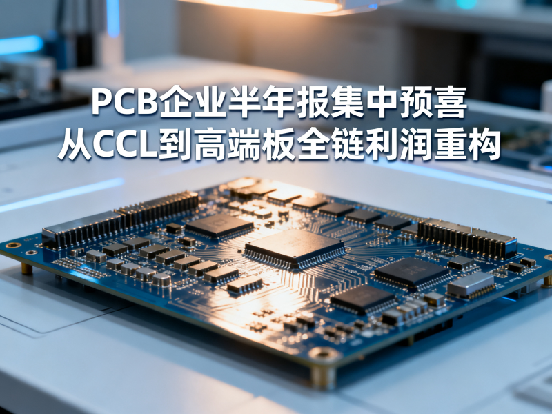 从CCL到高端板全链利润重构，数据背后的产业真相与采购应对