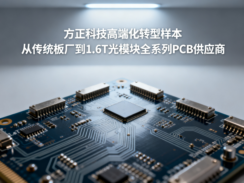 方正科技高端化转型样本：从传统板厂到1.6T光模块全系列PCB供应商
