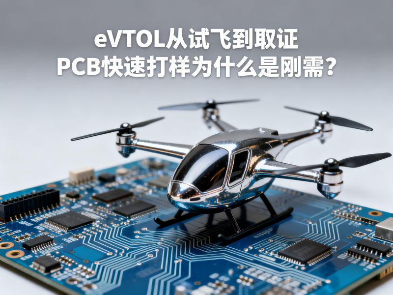 eVTOL从试飞到取证，PCB快速打样为什么是刚需？