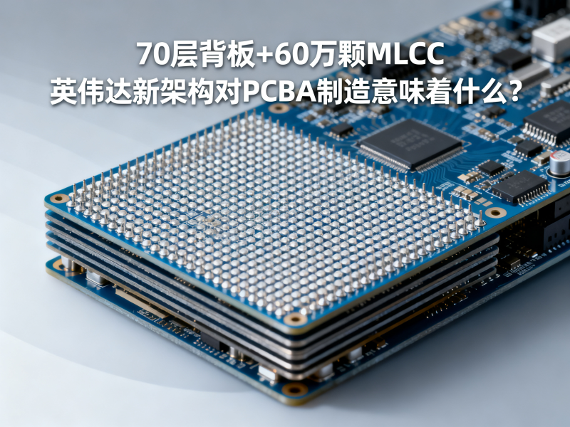 70层背板+60万颗MLCC：英伟达新架构对PCBA制造意味着什么？