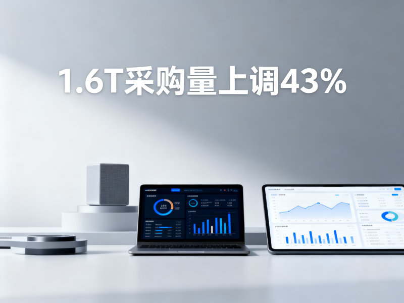 1.6T采购量上调43%，光模块PCB产能跟得上吗？