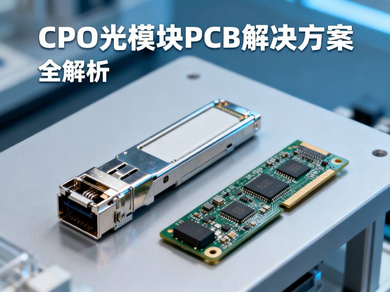 CPO 光模块 PCB 解决方案全解析：技术挑战、材料选择与制造工艺深度剖析