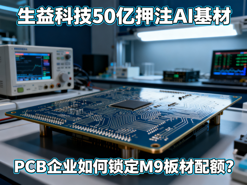 生益科技50亿押注AI基材——PCB企业如何锁定M9板材配额？