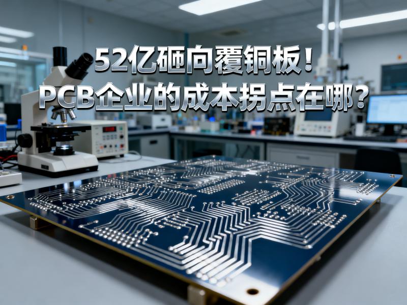 52亿砸向覆铜板！PCB企业的成本拐点在哪？