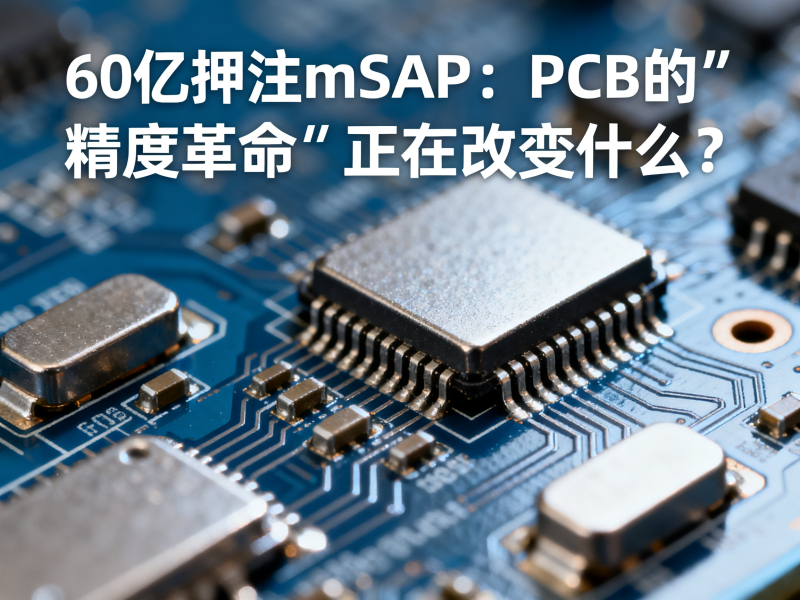 60亿押注mSAP：PCB的