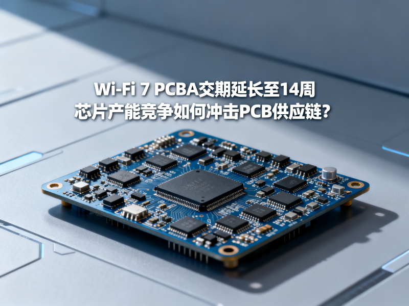 Wi-Fi 7 PCBA交期延长至14周：芯片产能竞争如何冲击PCB供应链？