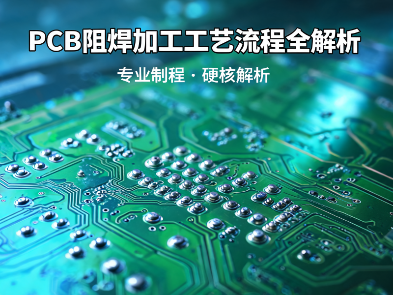 PCB 阻焊加工工艺流程全解析：提升线路板可靠性与外观的关键工艺