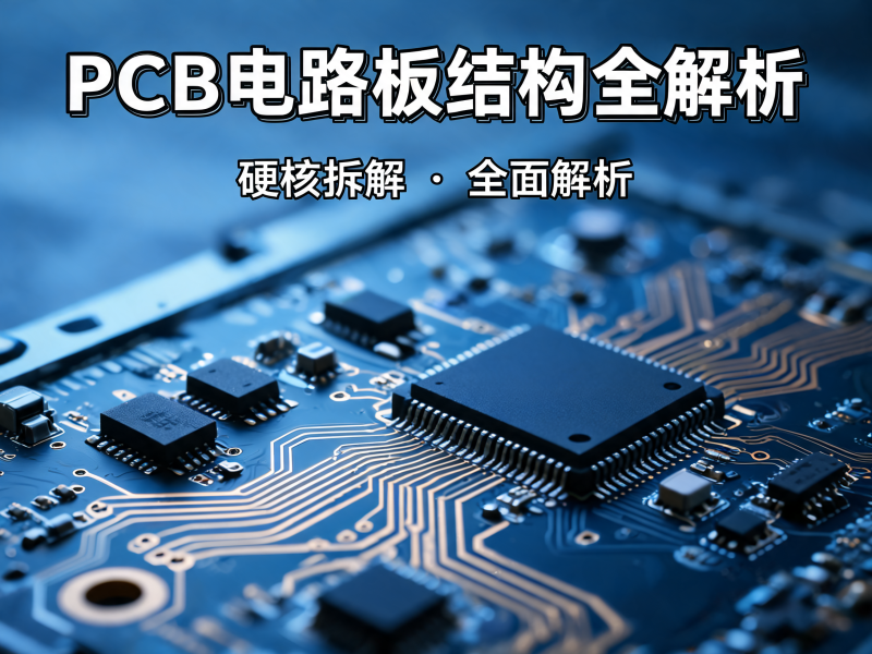 PCB 电路板结构与组成全解析：从基材到层数的深度技术拆解