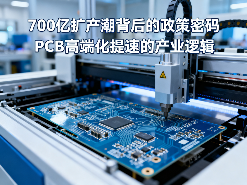700亿扩产潮背后的政策密码，PCB高端化提速的产业逻辑