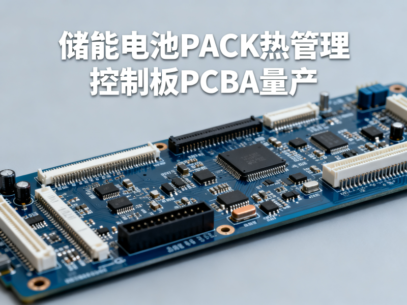 储能电池PACK热管理控制板PCBA量产：从±1℃精度到-40℃~85℃宽温域