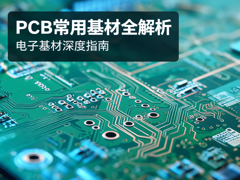 PCB 常用基材全解析：从 FR4 到高频高速材料的选型指南
