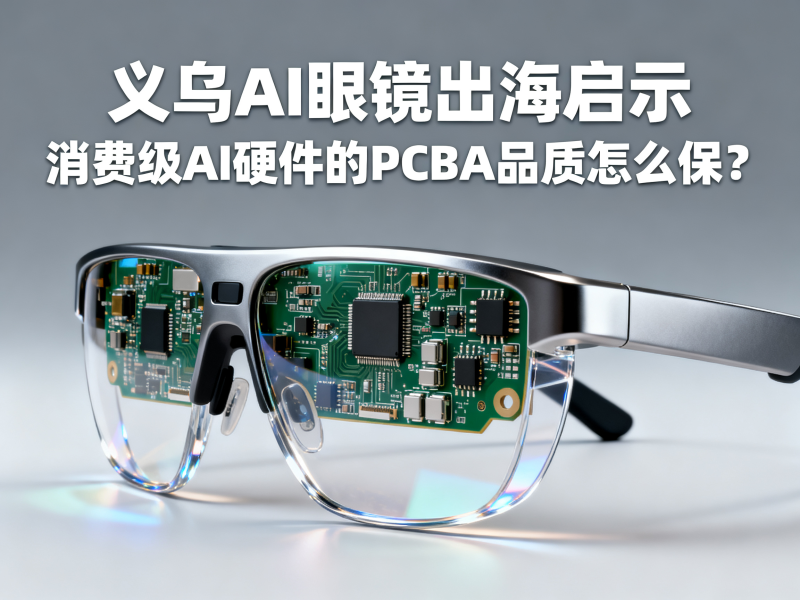 义乌AI眼镜出海启示：消费级AI硬件的PCBA品质怎么保？