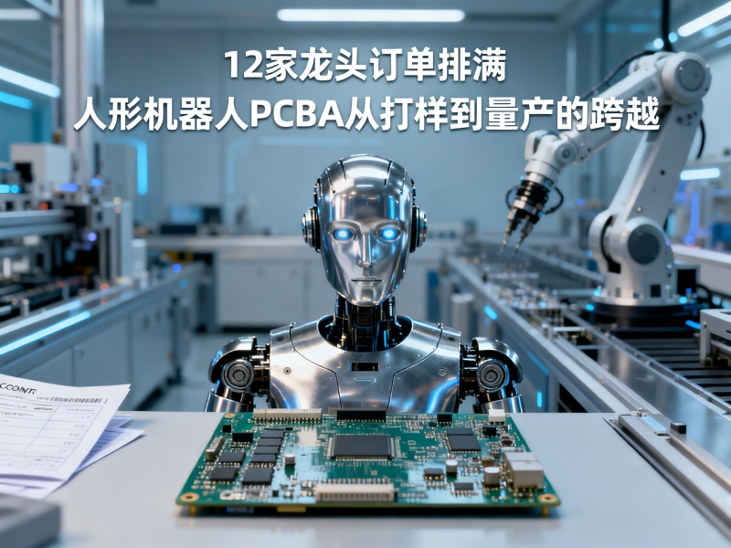 12家龙头订单排满：人形机器人PCBA从打样到量产的跨越