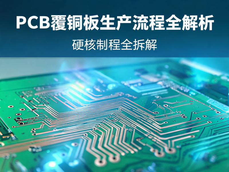 PCB 覆铜板生产流程全解析：从原材料到成品板的关键工艺与质量控制