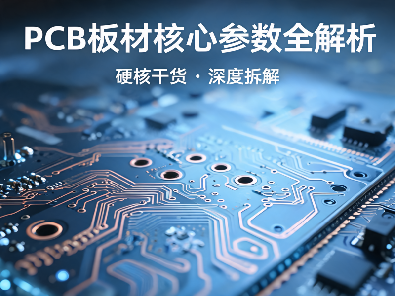 PCB 板材核心参数全解析：从 Tg 到 Dk/DF，助你精准选型