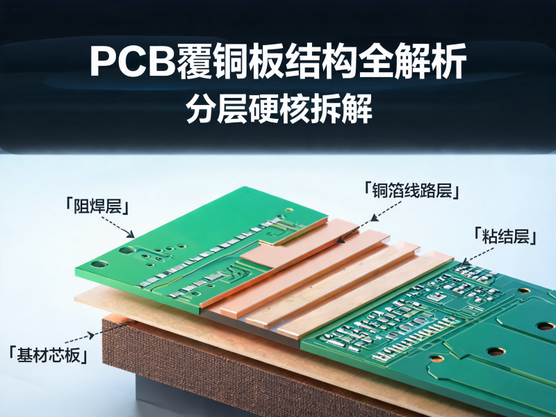 PCB 覆铜板结构全解析：从材料构成到性能选型深度解读
