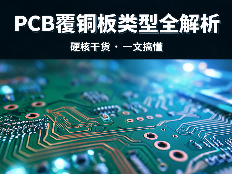 PCB 覆铜板类型分类全解析：从 FR-4 到高频高速材料的选型指南与应用场景