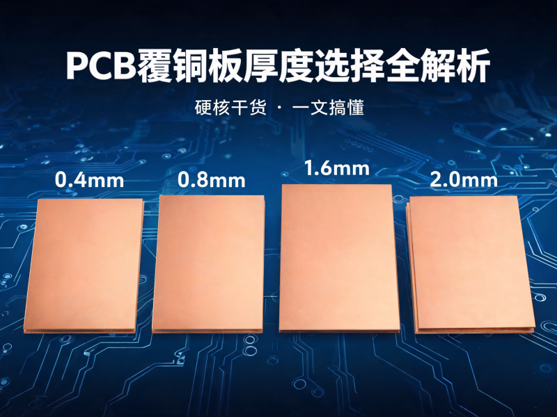 PCB 覆铜板厚度如何选择全解析：从设计需求到制造工艺的选型指南