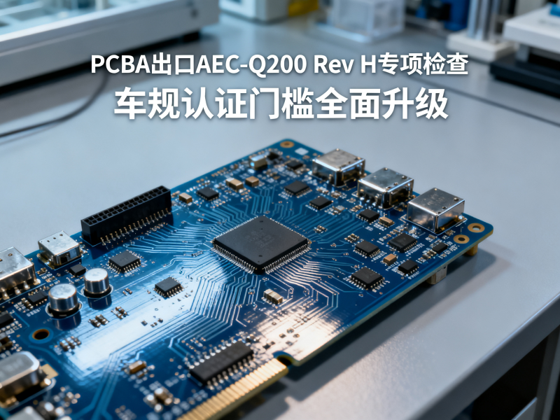 PCBA出口迎来AEC-Q200 Rev H专项检查，车规认证门槛全面升级
