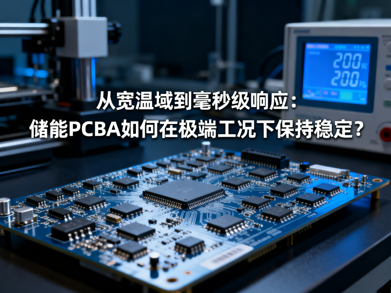 从宽温域到毫秒级响应：储能PCBA如何在极端工况下保持稳定？