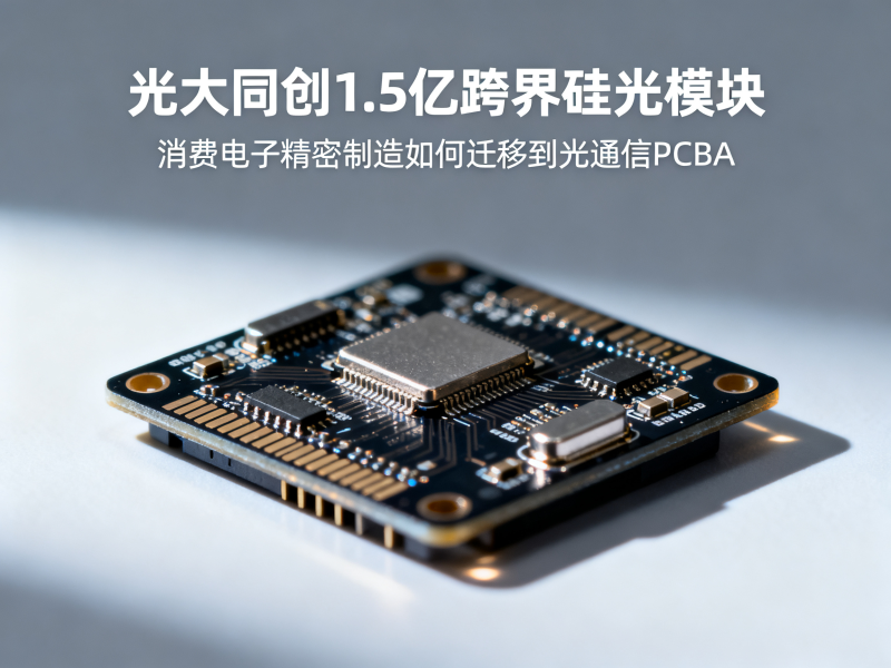 光大同创1.5亿跨界硅光模块：消费电子精密制造如何迁移到光通信PCBA