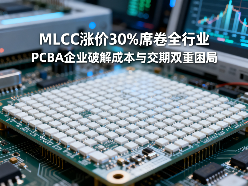 MLCC涨价30%席卷全行业，PCBA企业如何破解成本与交期双重困局？