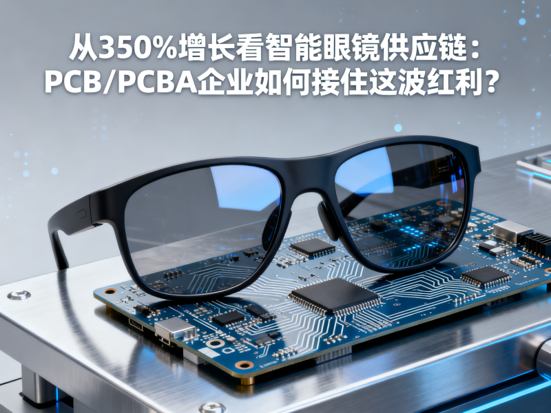 从350%增长看智能眼镜供应链：PCB/PCBA企业如何接住这波红利？
