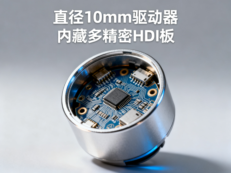 直径10mm的驱动器里，藏着一块多精密的HDI板？