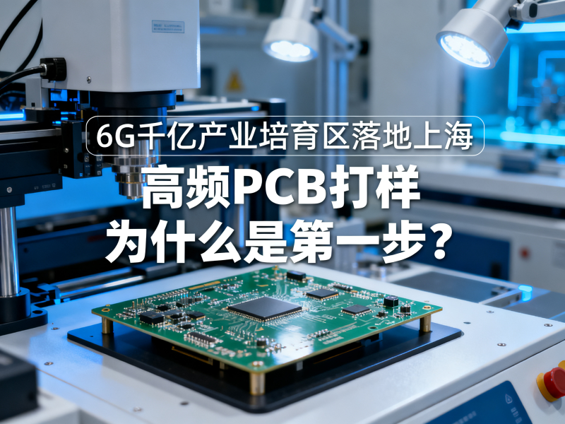 6G千亿产业培育区落地上海：高频PCB打样为什么是第一步？